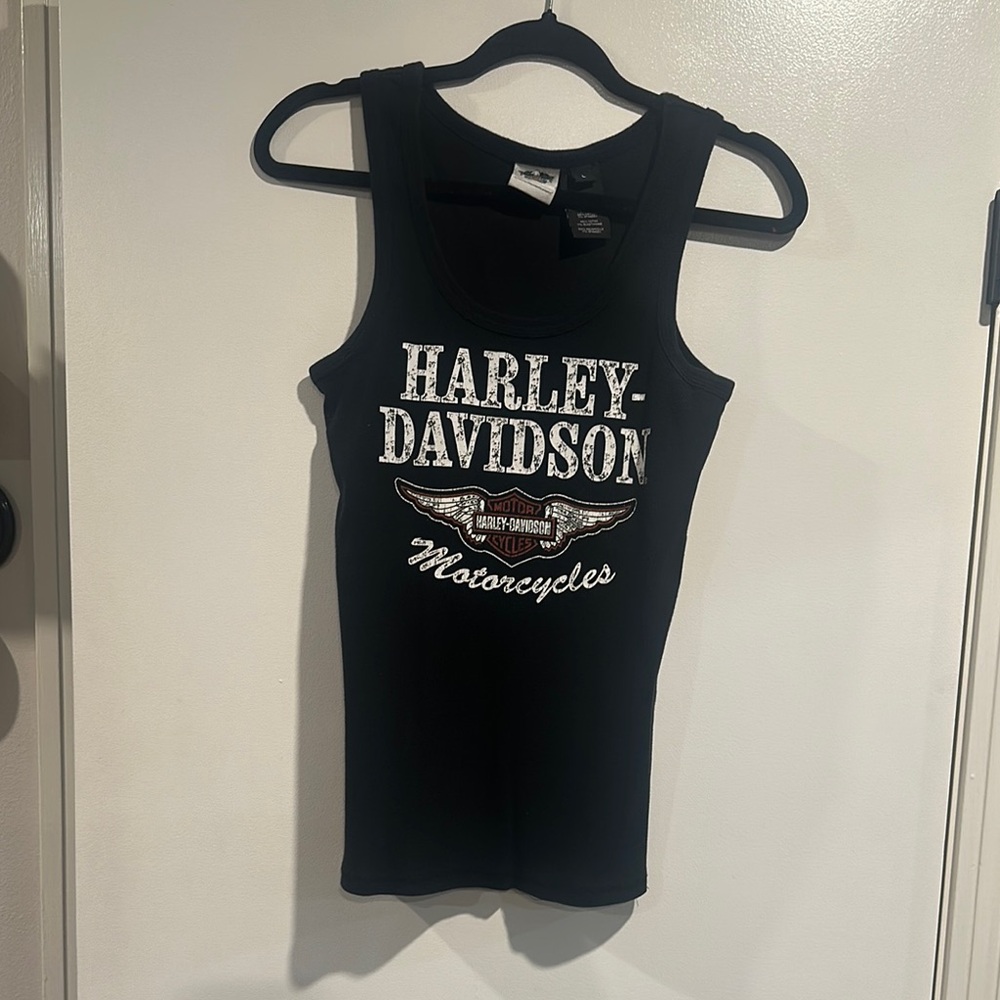 Harley-Davidson Black Tank Top